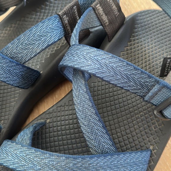 Chaco Stylish Blue Strap Sandals - Picture 5 of 8